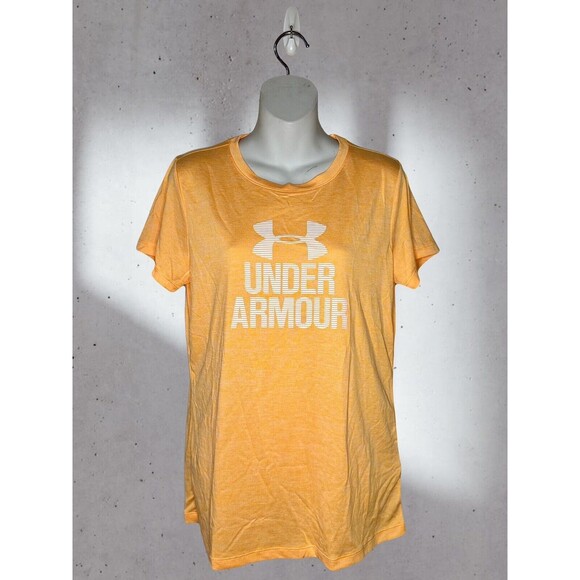 Women’s Under Armour T-Shirt Orange Size M NWT!! - Picture 1 of 5